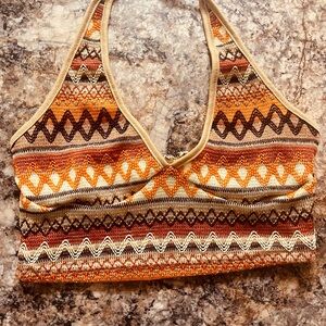 SHEIN crochet halter top size S